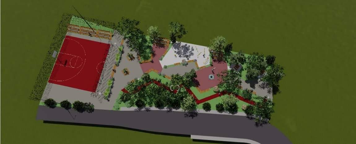 Проект "Подобрување на социјалната инклузија преку поставување на урбана опрема на ул. Партизанска во Росоман"